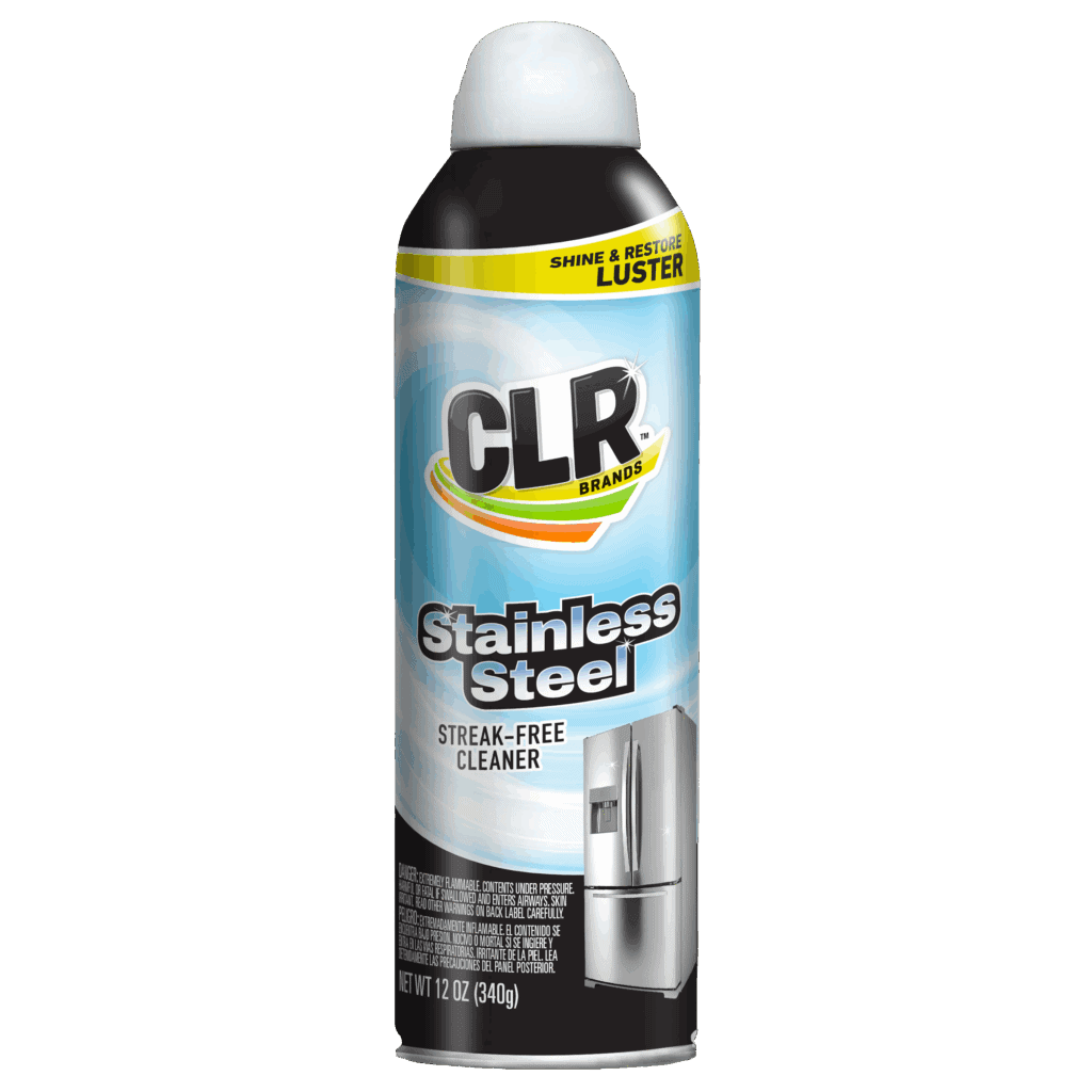 CLR® Stainless Steel Cleaner - Provides a Clean, Streak-Free Shine