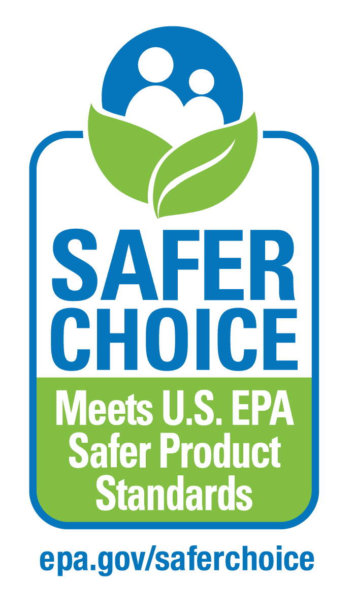 Safer Choice label: product meets U.S. EPA standards. More info at epa.gov/saferchoice.