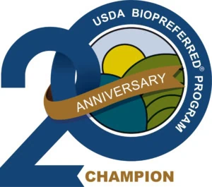 BioPreferred_20yrBadge_Champion